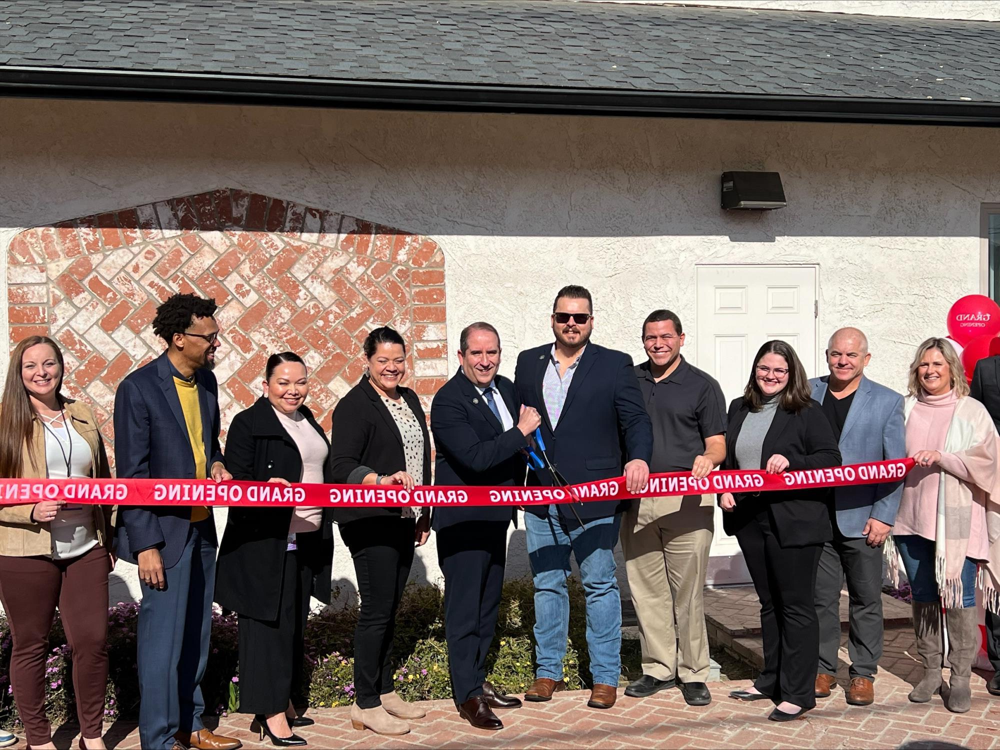 Grand Opening of Cornerstone housing for transitional youth; thank you Kern Housing Authority and Covenant for your investment in helping our at risk young people.